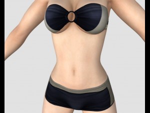 sexy bikini girl 10 Modelo 3D