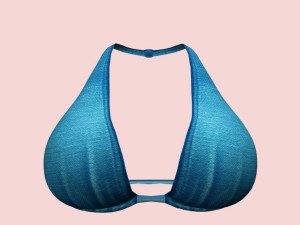 sexy blue bra 01 3Dモデル
