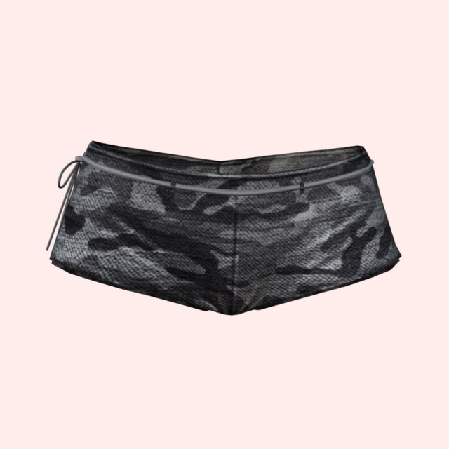 sexy gray army shorts Modelo 3D .c4d .max .obj .3ds .fbx .stl .blend 