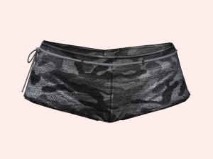 sexy gray army shorts 3Dモデル
