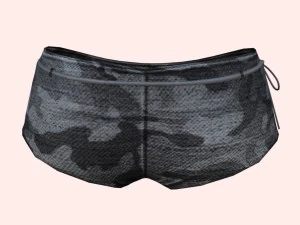 04y army shorts pack 3D Model