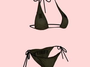 sexy fruity print bikini Modelo 3D