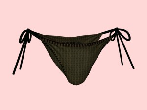 sexy fruity print bikini Modelo 3D