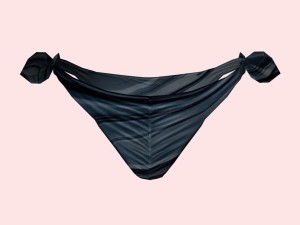 sexy beach bikini blue Modello 3D