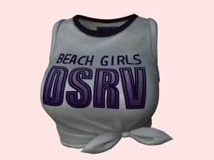 04y beach bikini pack 3D Model