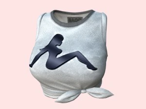 04y beach bikini pack 3D Model