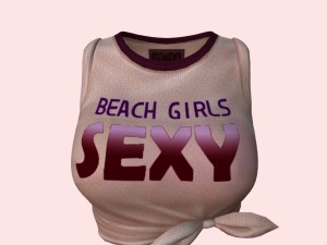 04y beach bikini pack 3D 모델