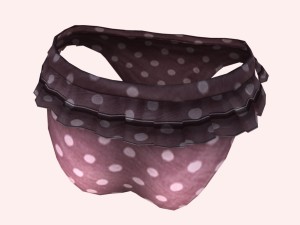 sexy pink bikini Modèle 3D