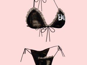 sexy jeans bikini 3D Model
