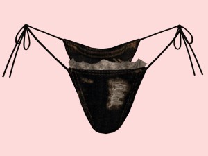 sexy jeans bikini 3D Model