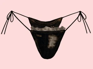 sexy jeans bikini 3D Model