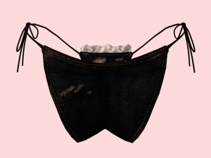 sexy jeans bikini 3D Model