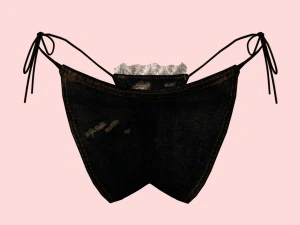sexy jeans bikini 3D Model
