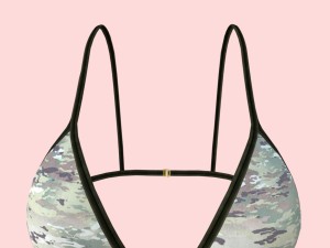 sexy army bikini p02 Modèle 3D