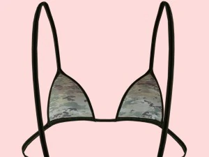 sexy army bikini p02 3D Model
