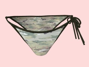 sexy army bikini p02 Modèle 3D