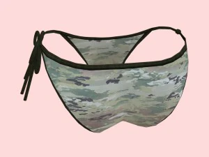 sexy army bikini p02 3D Model