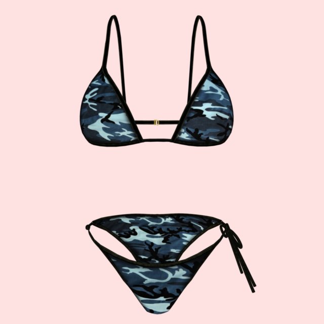 sexy army bikini p03 Model 3D .c4d .max .obj .3ds .fbx .stl .blend 