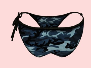 sexy army bikini p03 Model 3D