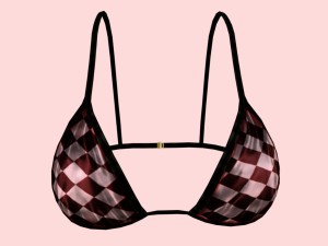 sexy checks bikini p05 Modelo 3D