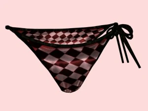 sexy checks bikini p05 3D Model