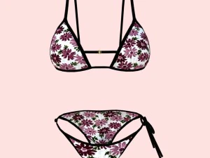sexy Blumenprint-Bikini S. 06 3D Modell