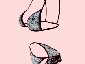 sexy net bikini p07 Model 3D