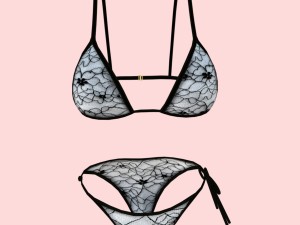 sexy net bikini p07 Model 3D