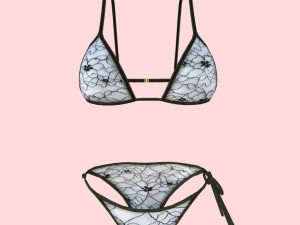 sexy net bikini p07 Model 3D