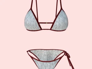 seksowne białe bikini Mikołaja p10 Model 3D