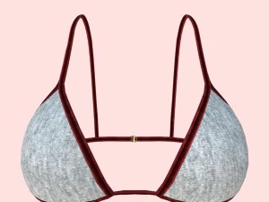 sexy white santa bikini p10 3D Model
