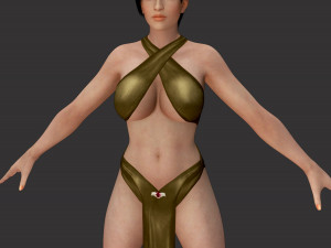 11 beautifuly seductive bikini girls collection festival offer 3D 模型