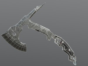 old axe 3D मॉडल
