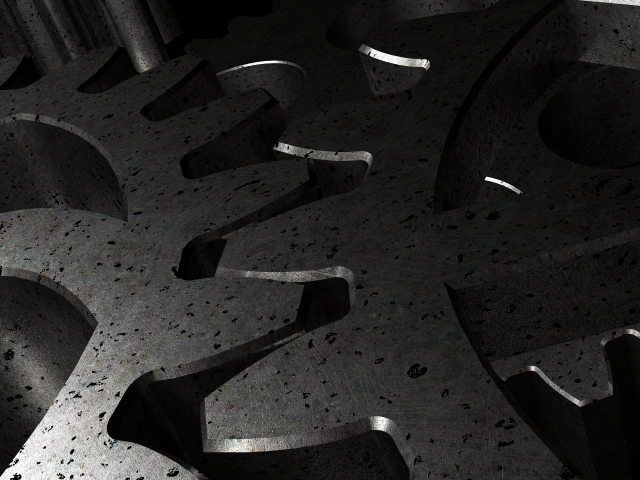 cogwheels animated Model 3D .c4d .max .obj .3ds .fbx .stl .blend 