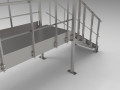 staircase with canopy 3D मॉडल