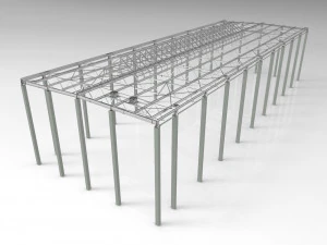 sports complex 3D Model