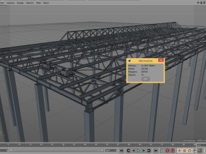 sports complex Model 3D