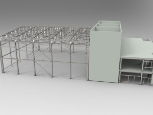 boiler station 3D Model