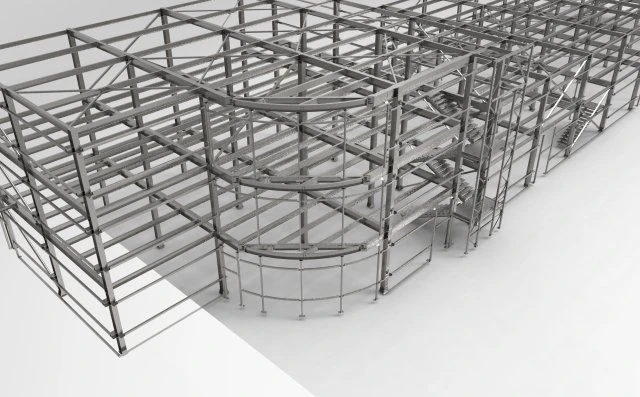 administrative complex 3D Model .c4d .max .obj .3ds .fbx .stl .blend 