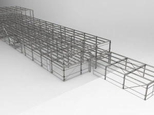 administrative complex 3D Model