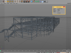 administrative complex 3D Model