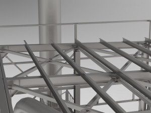 boiler house 3D 모델