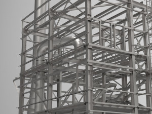 boiler house 3D 모델
