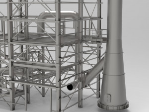 boiler house 3D Model
