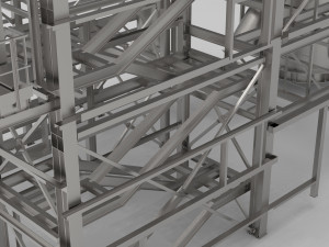 boiler house 3D 모델