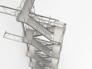 दूसरी आग से बचना 3D मॉडल