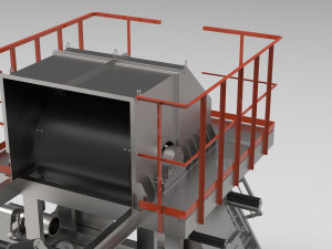 heavy machine for the mining industry 3D 모델