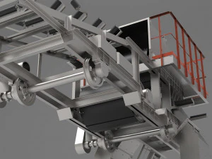 heavy machine for the mining industry 3D Model