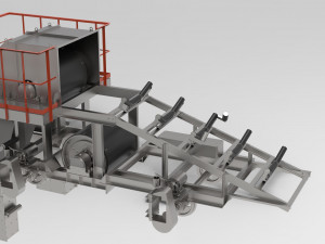 heavy machine for the mining industry 3D 모델