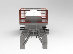 heavy machine for the mining industry 3D 모델